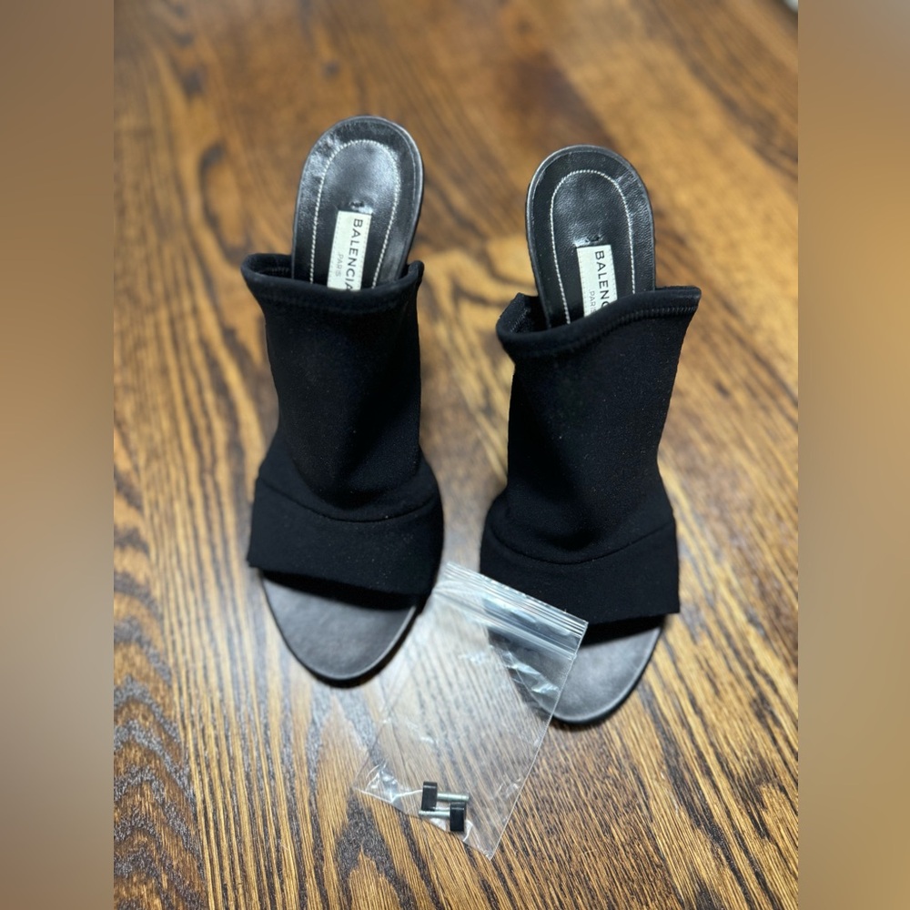 New Balenciaga Neoprene Mules Sandals size 38 - Picture 4 of 5